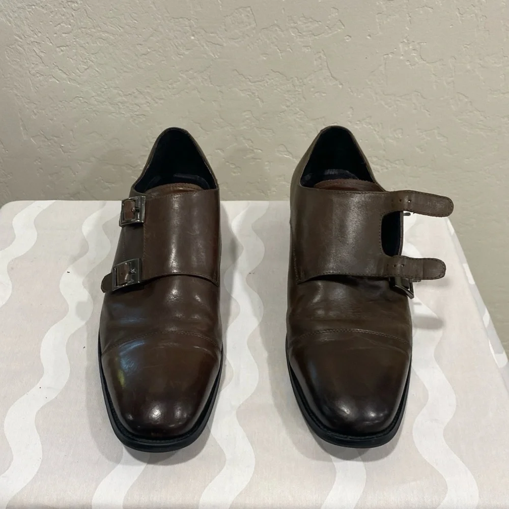 Express Men's Size 11 Dress Double Monk Strap Shoes. - Picture 8 of 8